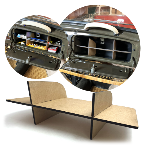 VW Beetle Glove Box Organizer for 58-64 Volkswagen Bug Type 1 Sedan Convertible instructions, warranty, rebate